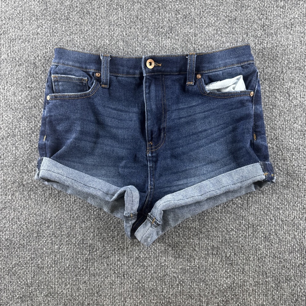 Kendall + Kylie Women's Denim Shorts High Waist Cutoff Sz 9/29 Drifter Highrise
